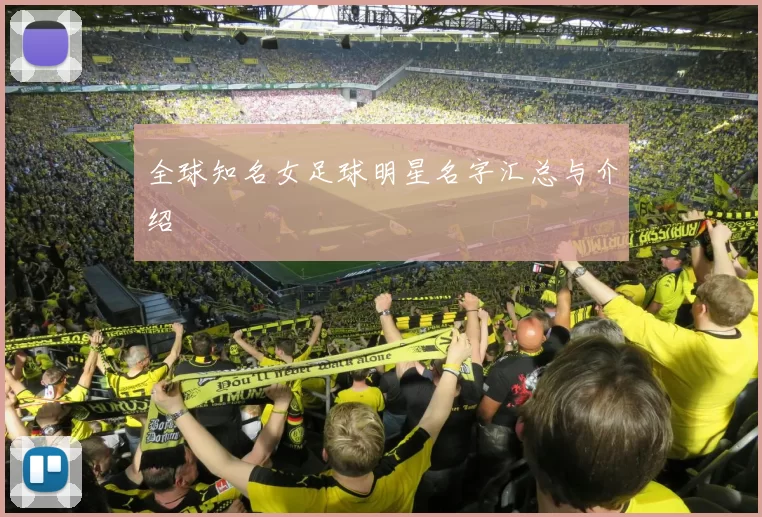 全球知名女足球明星名字汇总与介绍